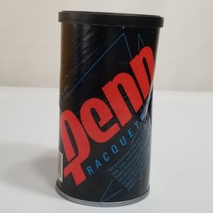 New! Vintage VTG Penn 2 Raquetballs Pressureless Ultra-Blue Tin Can Made in USA